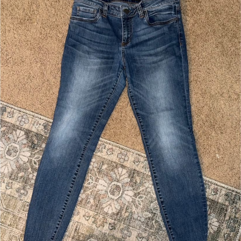 Kut from the Kloth Dark Blue Skinny Jeans
